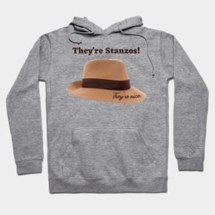 Stanzo Brand Fedoras Hoodie